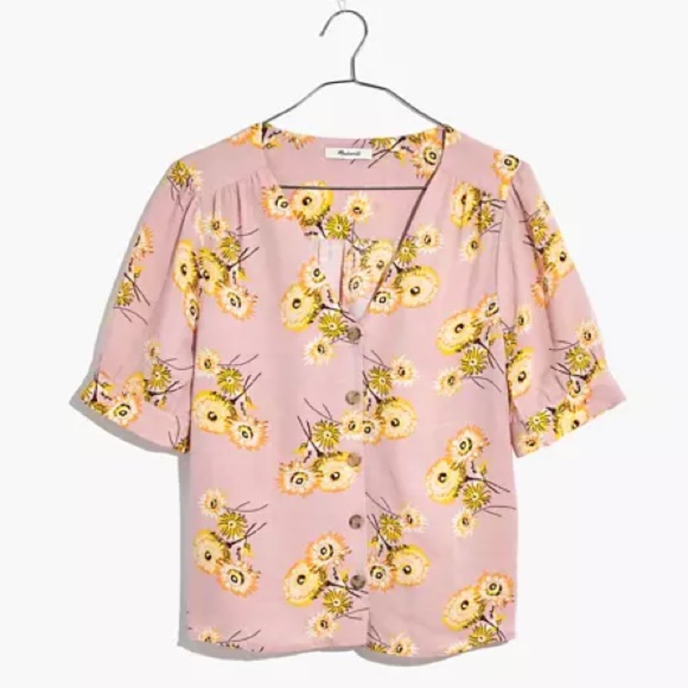 Madewell plaza button from shirt